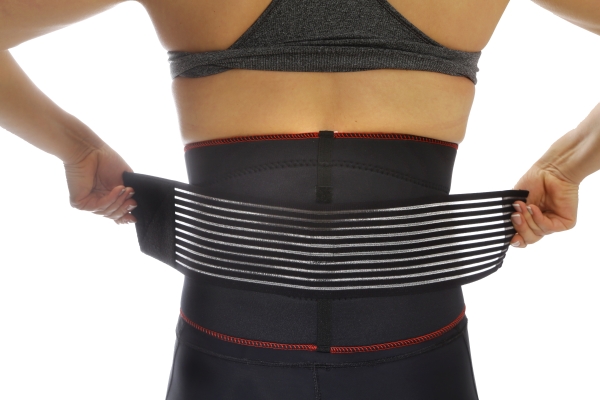 5149 TSM Rückenbandage Pro mit Noppenpelotte und Stabilisierungsgurt