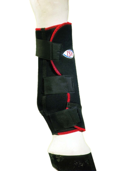 TSM vet-Pro Fesselkopfbandage für Pferde für die Vorderbeine ohne Streifschutz Ansicht Beinaußenseite