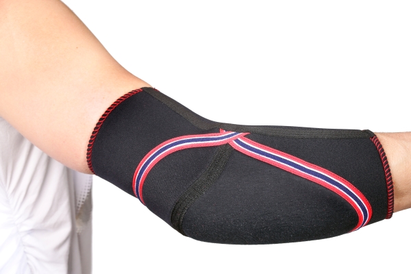 TSM Ellenbogenbandage mit Polster Pro von hinten