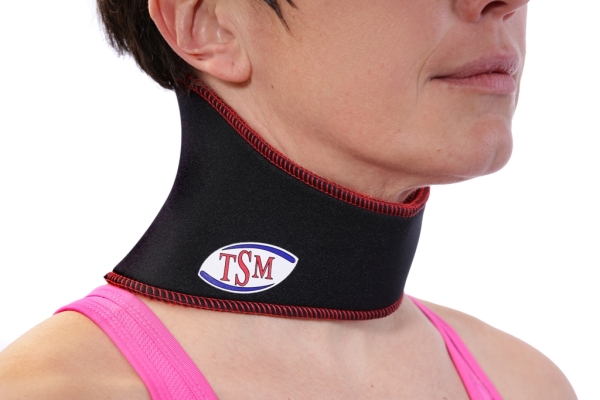TSM Nackenbandage Pro 3520 schwarz von Vorne